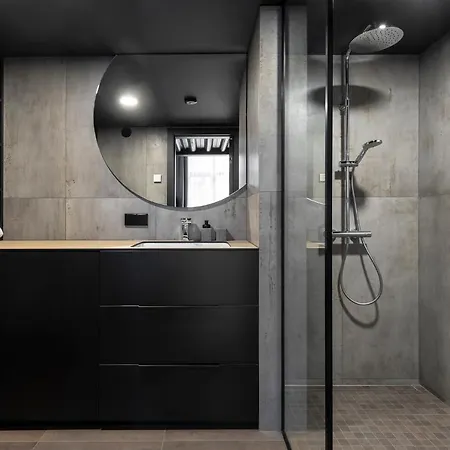 Stylish Loft With Terrace Paupys, Old Town Апартаменты Вильнюс