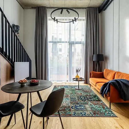 Stylish Loft With Terrace Paupys, Old Town 公寓 维尔纽斯