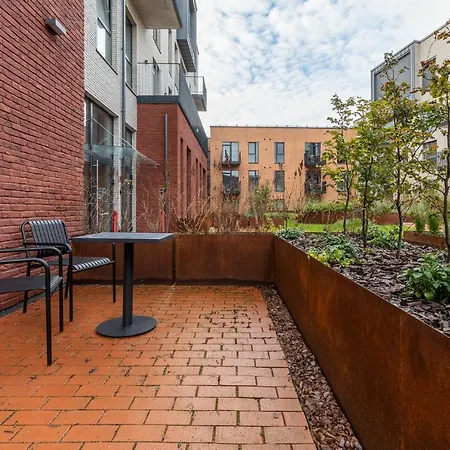 Apartment Stylish Loft With Terrace Paupys, Old Town
