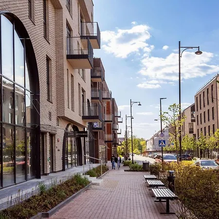 Stylish Loft With Terrace Paupys, Old Town Вильнюс