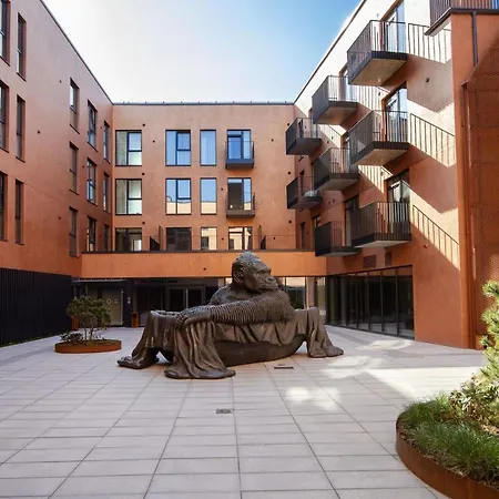 Apartment Stylish Loft With Terrace Paupys, Old Town