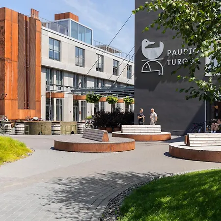 Апартаменты Stylish Loft With Terrace Paupys, Old Town Вильнюс