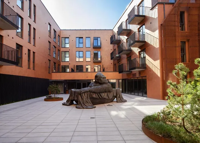 Apartmán Stylish Loft With Terrace Paupys, Old Town