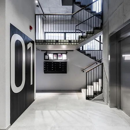 Stylish Loft With Terrace Paupys, Old Town Apartman *
